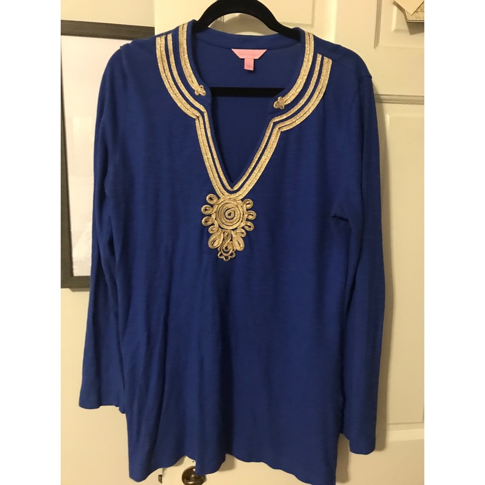 Lilly Pulitzer Embroidered Top